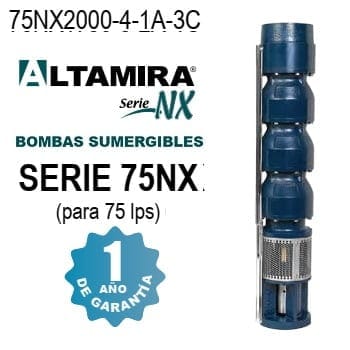 bomba de tazones 75 LPS de 200 HP