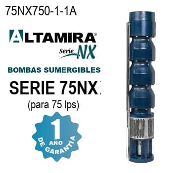 bomba de tazones 75 LPS de 75 HP