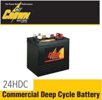Batería solar 12V Crown 24HDC