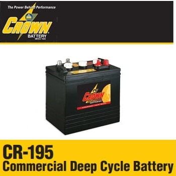 Batería solar 12V Crown CR-195
