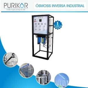 sistema de ósmosis inversa de 2 membranas