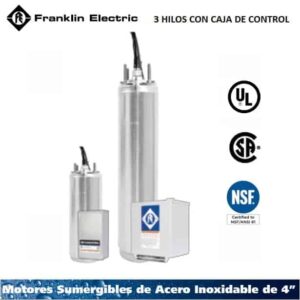 motor sumergible 3 HP Franklin MSF4 31230