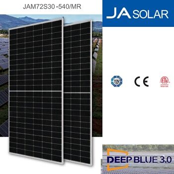Panel solar de 540 W JA Solar