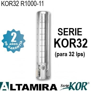 bomba sumergible Altamira KOR32 R1000-11
