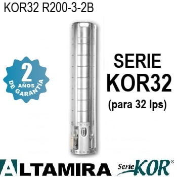 bomba sumergible Altamira KOR32 R200-3-2B