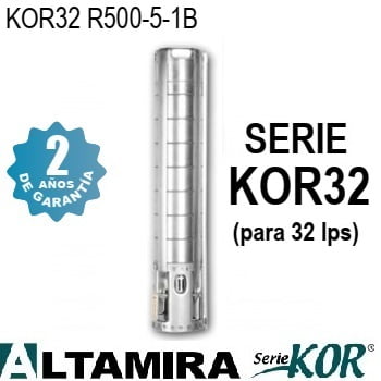 bomba sumergible Altamira KOR32 R500-5-1B