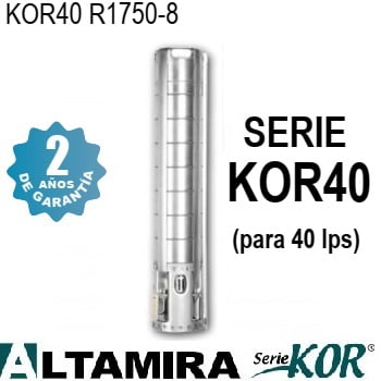 bomba sumergible Altamira 175 HP KOR40 R1750-8