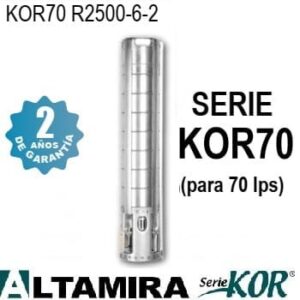 bomba sumergible Altamira 250 HP KOR70 R2500-6-2