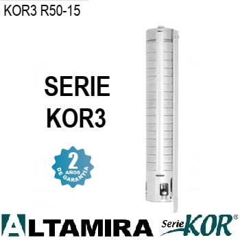 bomba sumergible Altamira KOR3 R50-15