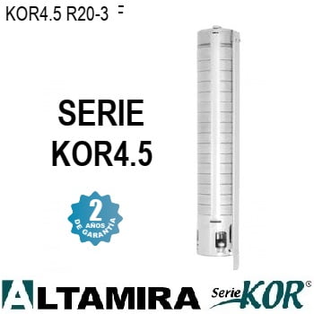 Bomba sumergible Altamira KOR4.5 R20-3