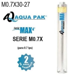 bomba sumergible 3 HP Aqua Pak M0.7X30-27