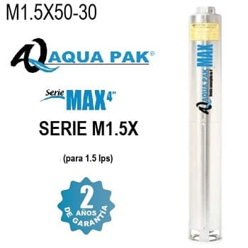 bomba sumergible 5 HP Aqua Pak M1.5X50-30