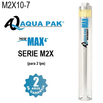 bomba sumergible 1 HP Aqua Pak M2X10-7