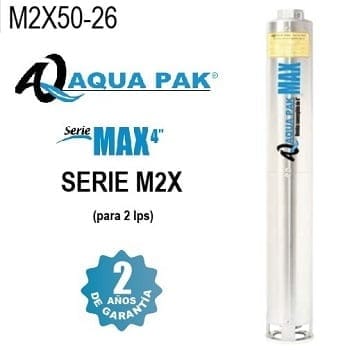 bomba sumergible 5 HP Aqua Pak M2X50-26