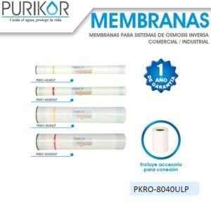 Membrana ósmosis inversa 8x40 ULP Purikor