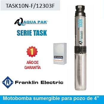motobomba sumergible 1 HP TASK10N-F/12303F