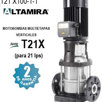bomba multietapas vertical 10 HP T21 X100-1-1