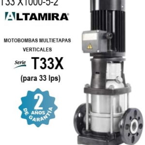 bomba multietapas vertical 100 HP T33 X1000-5-2