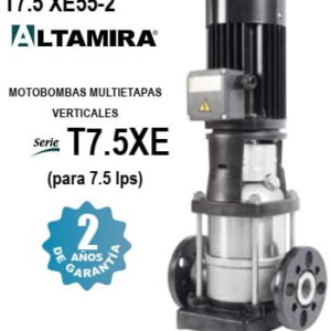 bomba vertical 5.5 HP Altamira T7.5 XE55-2