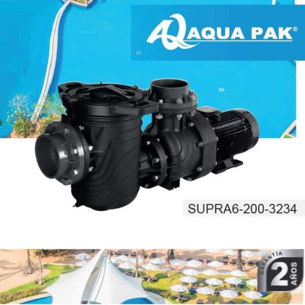 Bomba para alberca 20 HP SUPRA6-200-3234