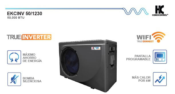 Bomba de calor inverter de 50000btu EKCINV50 1230 Bomba de calor inverter de 50000btu EKCINV50 1230