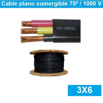 Cable sumergible 3x6 1000V