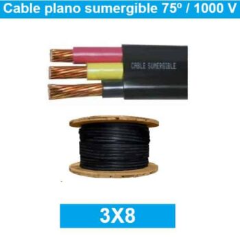 Cable sumergible 3x8 1000 V