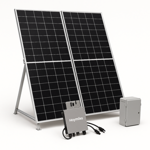 Kit de 4 paneles solares de 620W y microinversor Hoymiles HMS-2000-4T