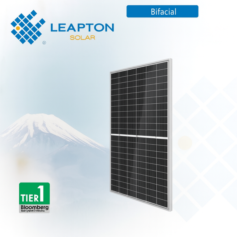 Panel solar 700W bifacial Leapton