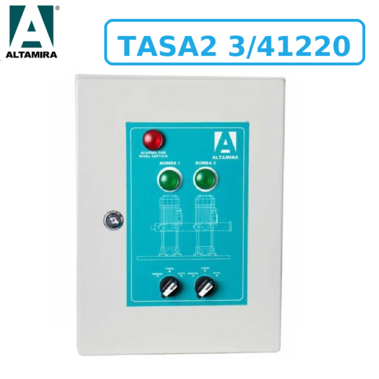 Tablero alternador simultaneador para 2 bombas TASA2 3/41220