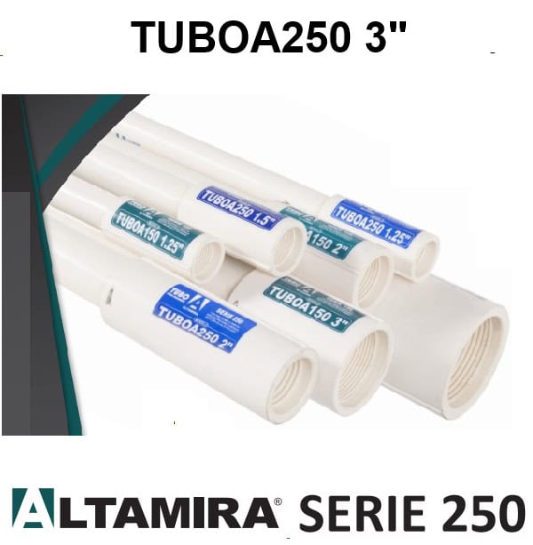 Tubo para Bomba Sumergible Altamira 3 pulgadas Serie 250