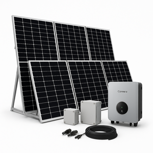 Kit de 12 paneles solares de 620W e inversor Connera BEYOND6KM2/2 o Growatt MIN 6000TL-X2