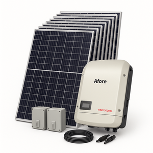 Kit de 18 paneles solares de 620W e inversor Afore HNS 9000TL