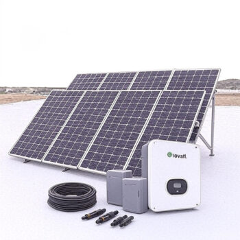 Kit de 18 paneles solares de 620W e inversor Growatt MIN 10000TL-X2