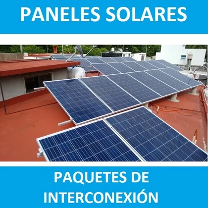 Kits de Paneles Solares para Interconexión