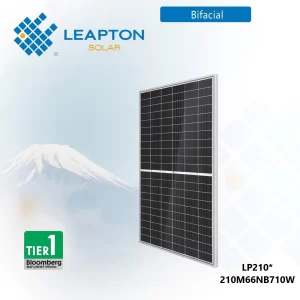 Panel solar 710W bifacial Leapton