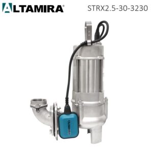 Bomba sumergible para lodos acero inoxidable 3 HP