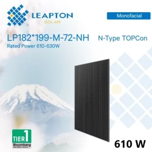 Panel solar 610 W Leapton