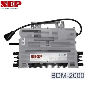 Microinversor solar NEP BDM2000240A de 2250 VA