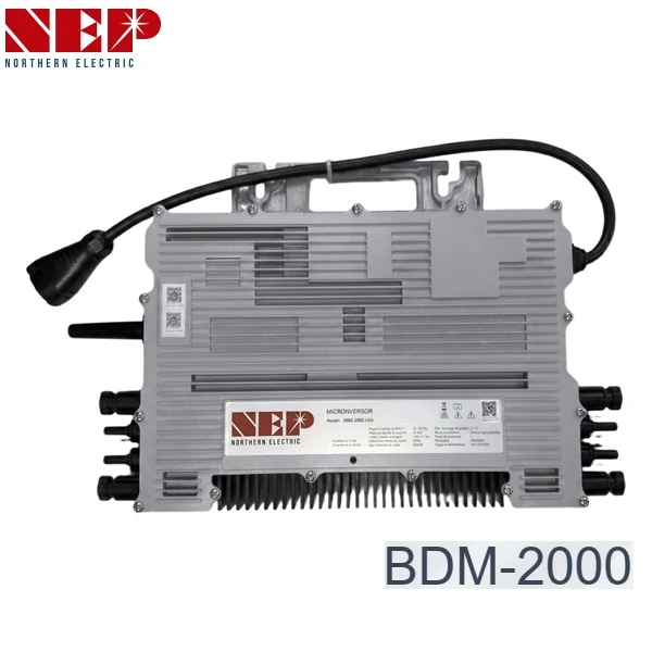 Microinversor solar NEP BDM2000240A de 2250 VA